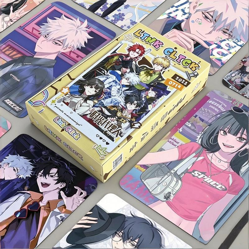 Photography Prompt - 50PCS Anime Link Click Photo Cards