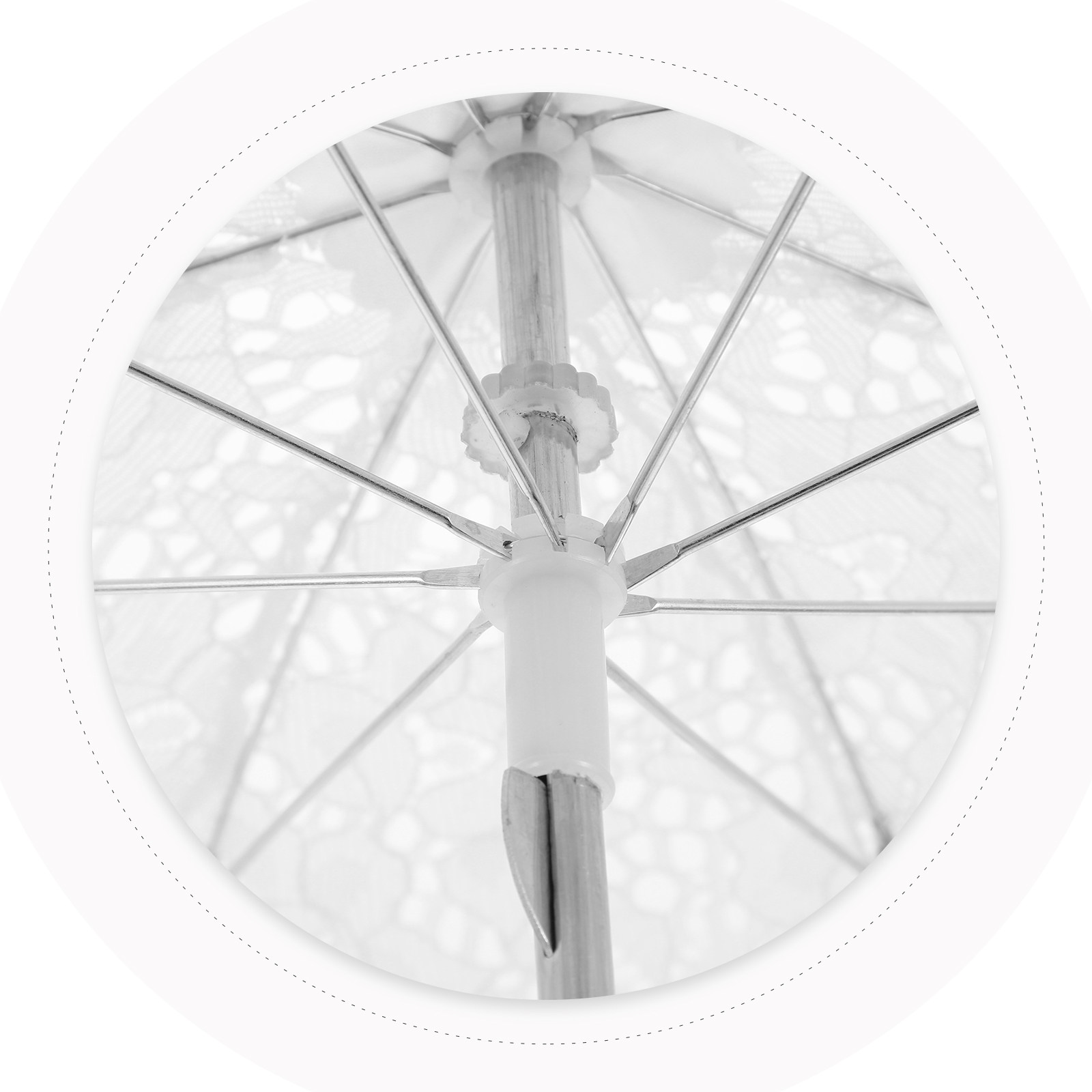 White Lace Mini Decorative Umb – обзор и цена Photography Umbrella