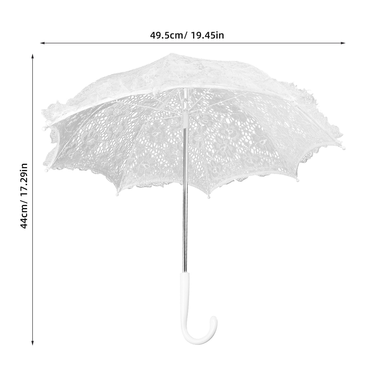 White Lace Mini Decorative Umb – обзор и цена Photography Umbrella