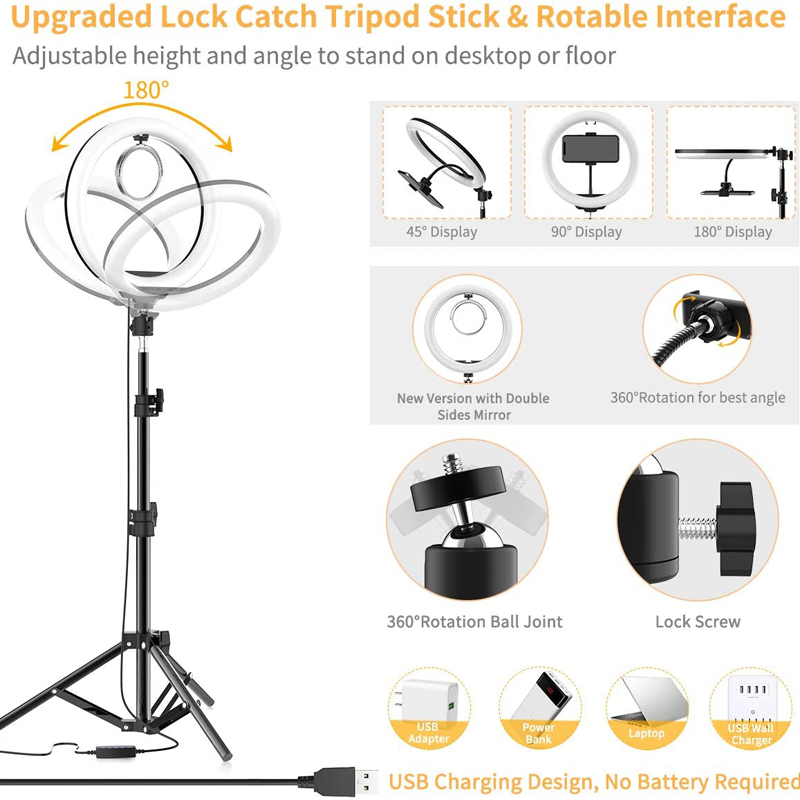 16/26/33cm Selfie Ring Light P – обзор и цена Photography Darkroom