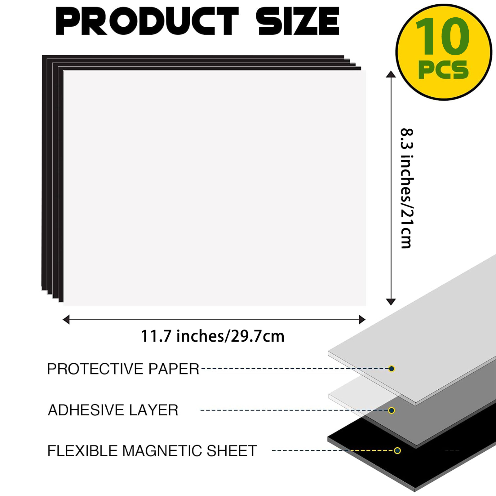 A4 Magnetic Sheets with Adhesi – обзор и цена Photography Types