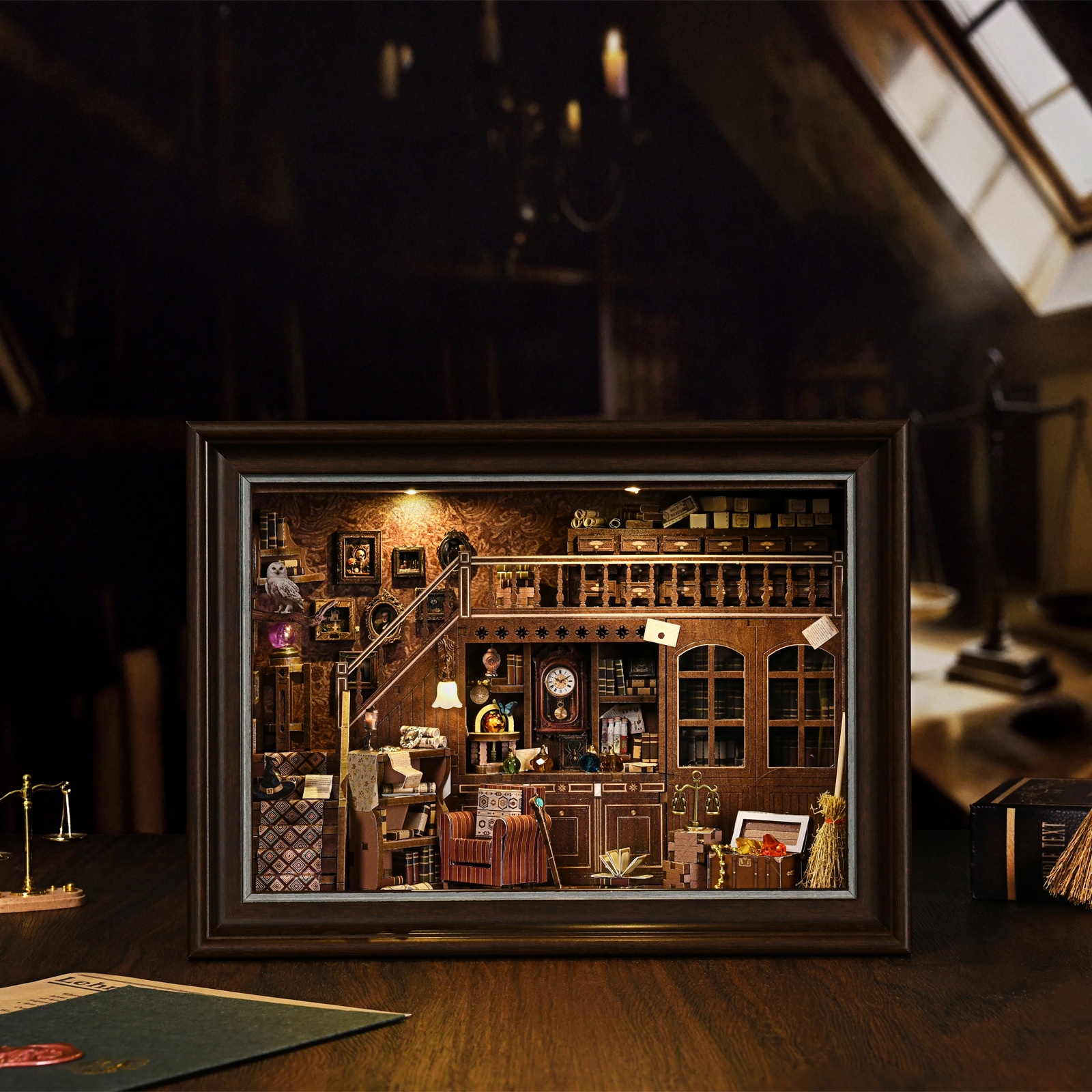 Book Nook Kit Secret Attic DIY – обзор и цена Photography Hacks