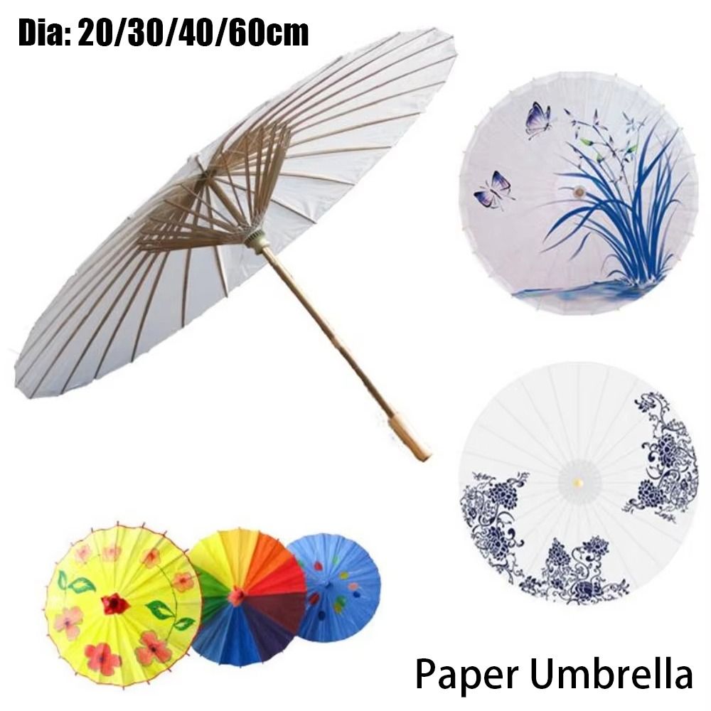 1Pcs Dia 20/30/40/60cm Paper U – обзор и цена Photography Umbrella