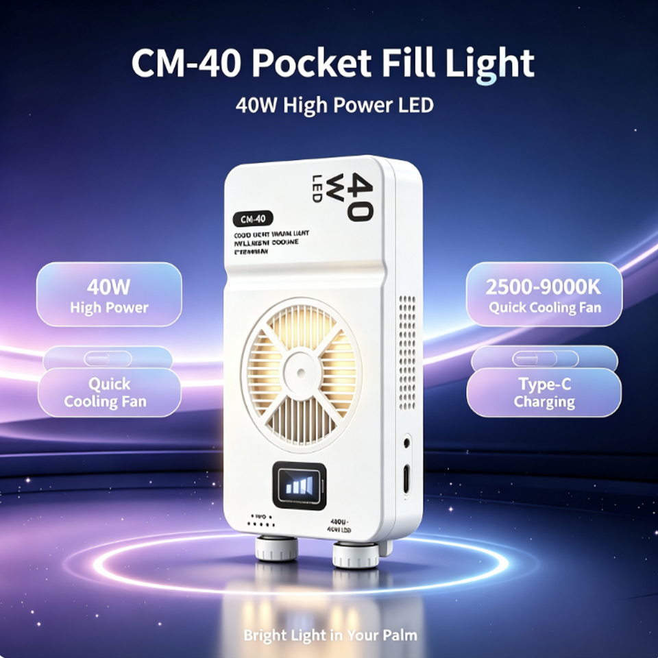 40W LED Video Light Portable P – обзор и цена Photography Types