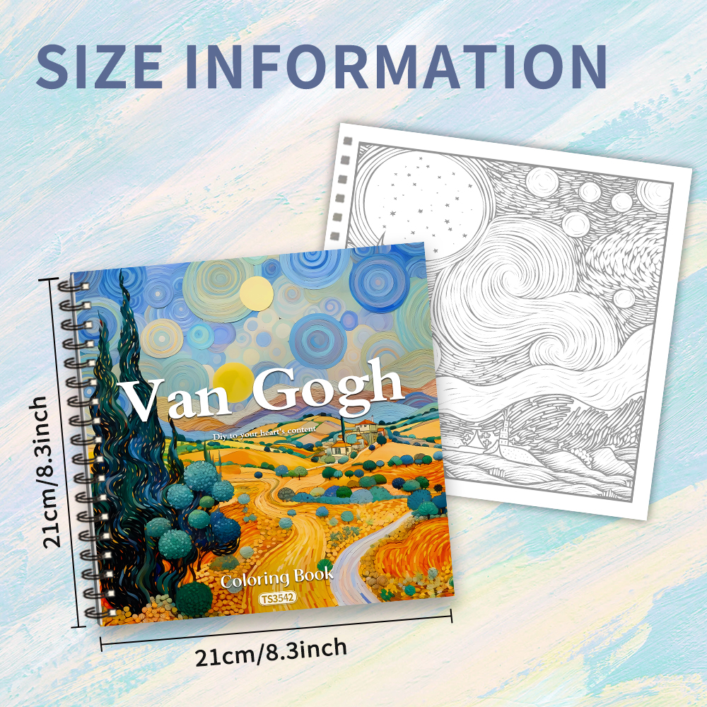 Van Gogh Colouring Book - 30 S – обзор и цена Photography Types