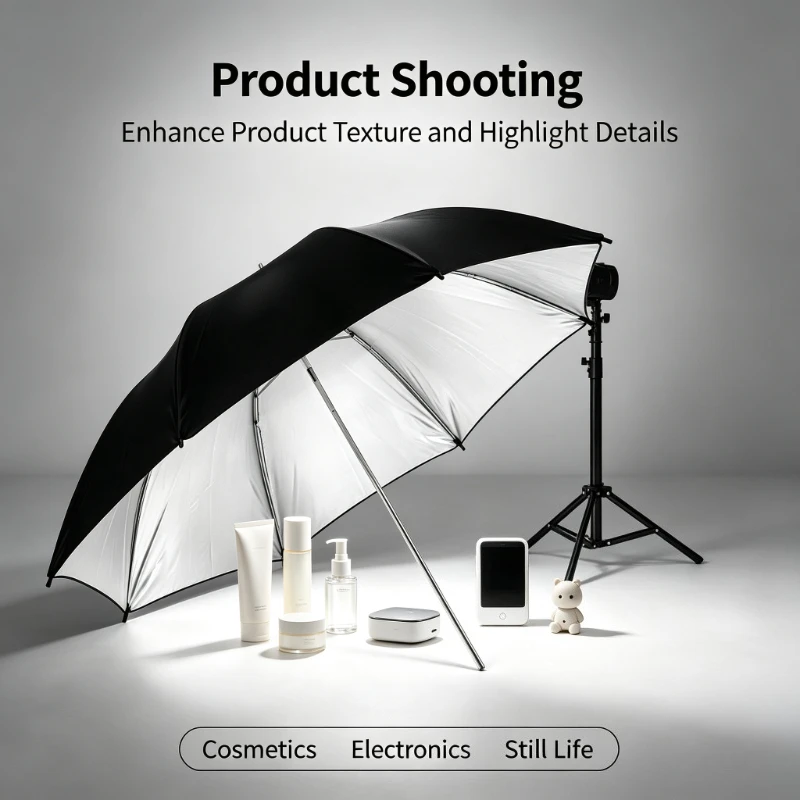 2026 Black Durable 33-inch Ref – обзор и цена Photography Umbrella
