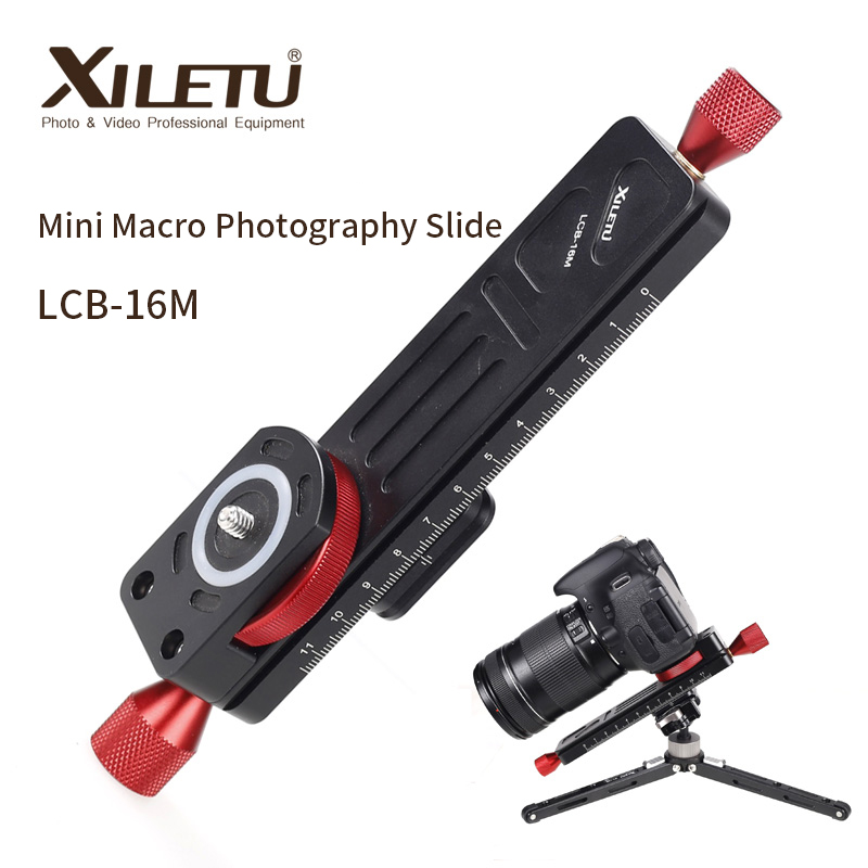 XILETU LCB-16M Mini Macro Phot – обзор и цена Camera Slider Rail