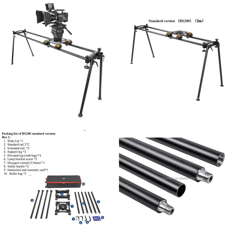 Greenbull BX200 Portable Camer – обзор и цена Camera Slider Rail