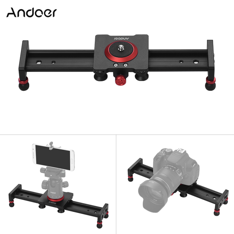 Andoer 50cm/20inch Aluminum Al – обзор и цена Camera Slider Rail