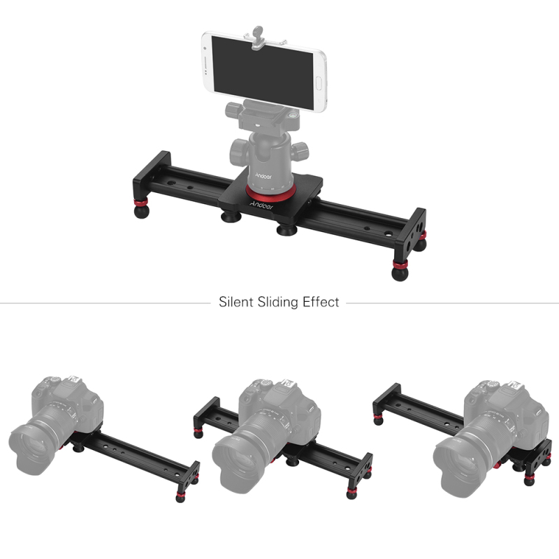 Andoer 50cm/20inch Aluminum Al – обзор и цена Camera Slider Rail