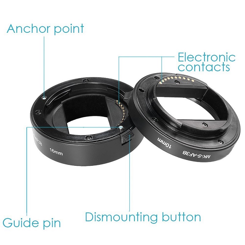 Meike Auto Focus Macro Extensi – обзор и цена Macro Extension Tube
