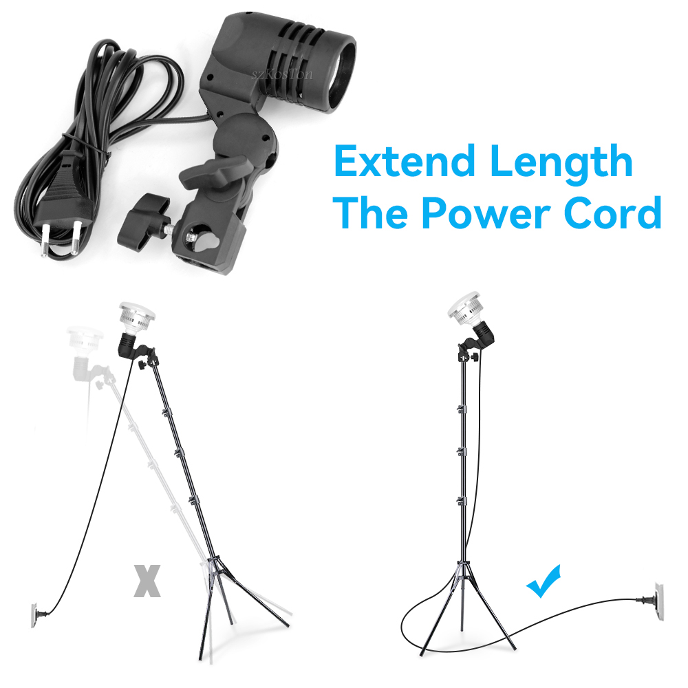 2PCS/1PC E27 Single Head Bulb  – обзор и цена Photography Bulb