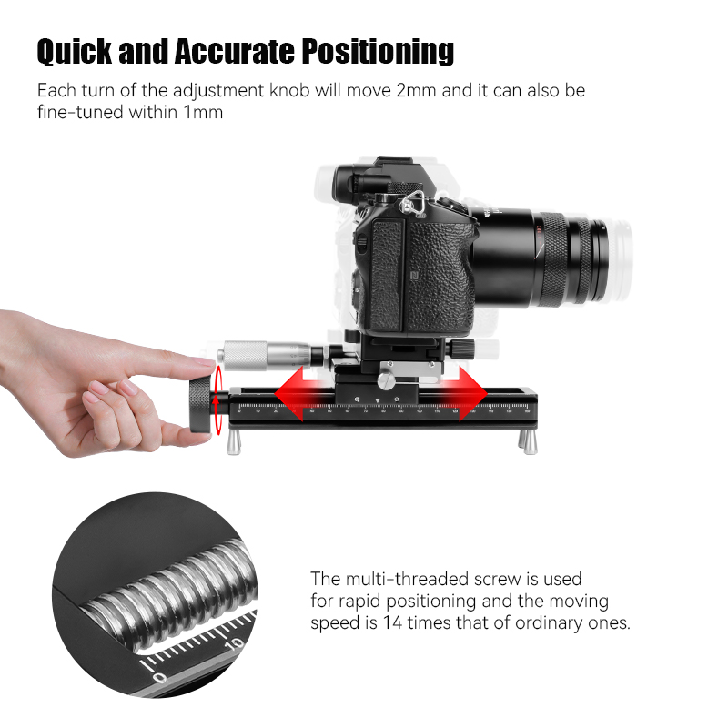 AstrHori 170MM Portable Alumin – обзор и цена Camera Slider Rail