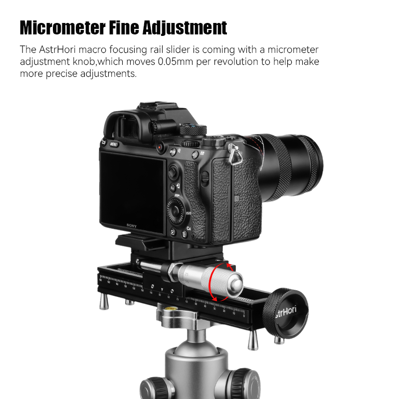 AstrHori 170MM Portable Alumin – обзор и цена Camera Slider Rail