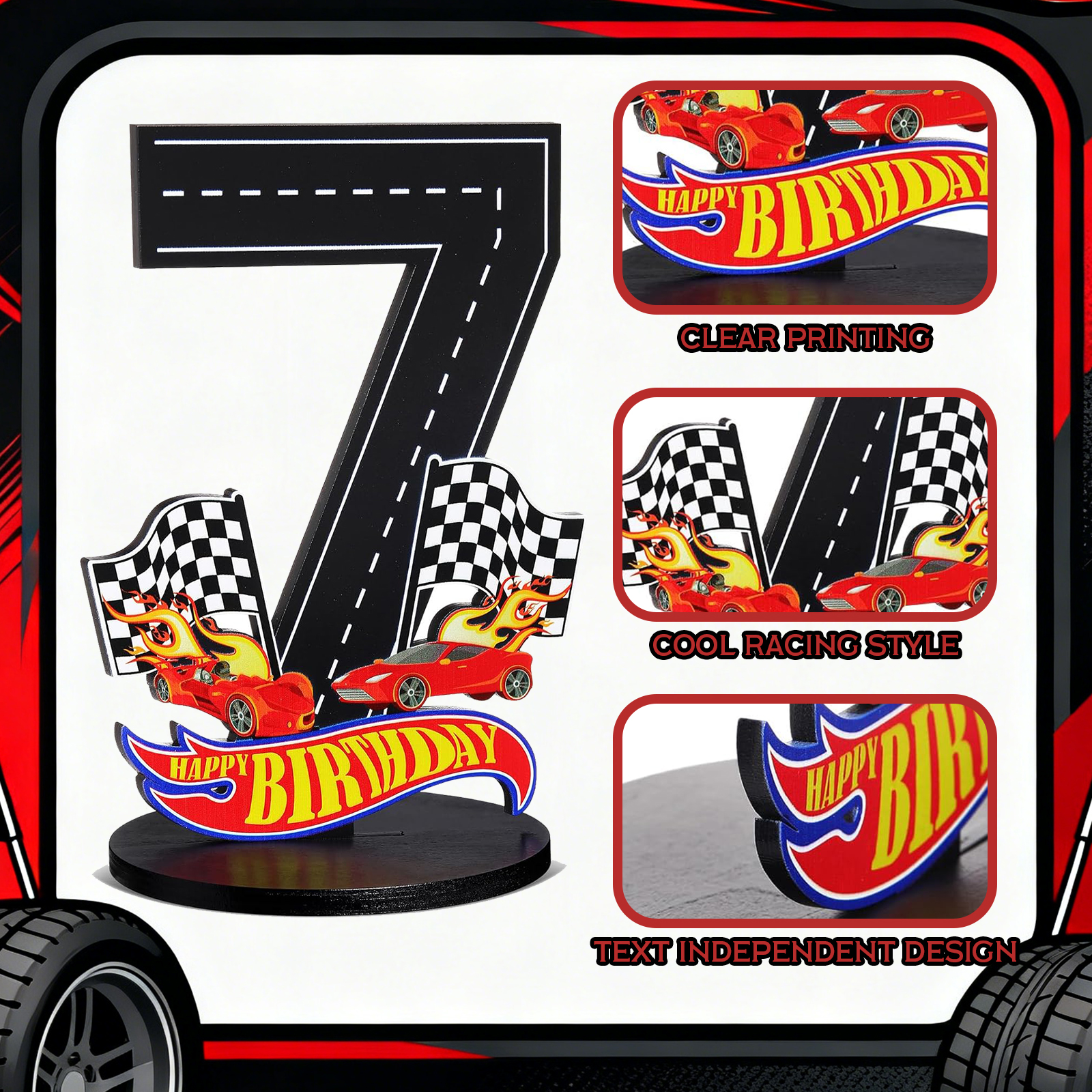 Race Car 1-9th Birthday Number – обзор и цена Photography Prompt
