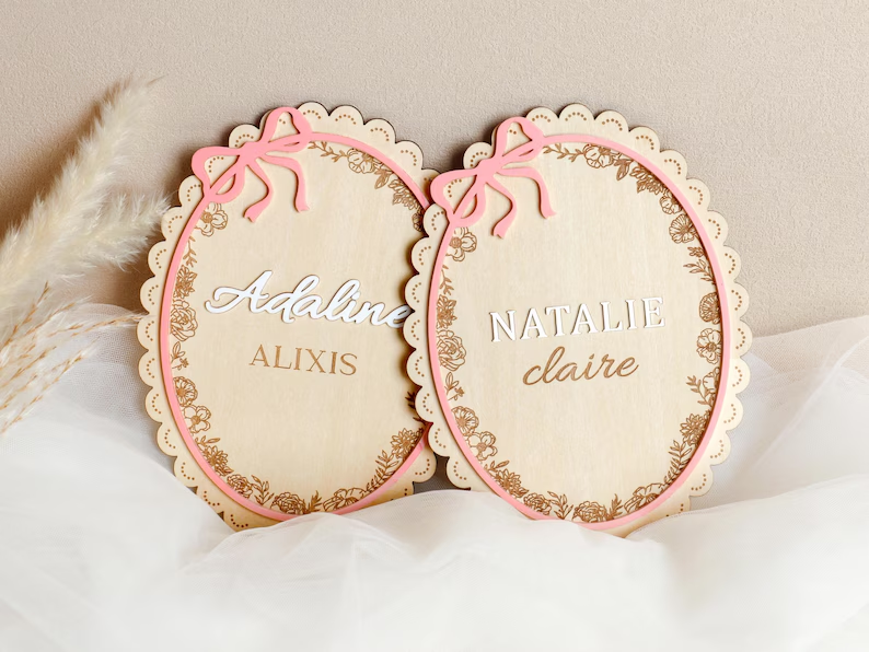 1pc Wooden Newborn Name Sign,  – обзор и цена Photography Prompt