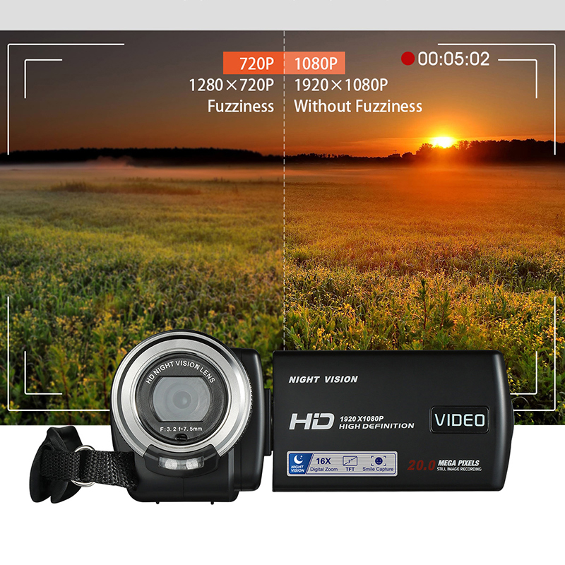 Ordro V12 Vlog Video Camera Di – обзор и цена Photography Prompt
