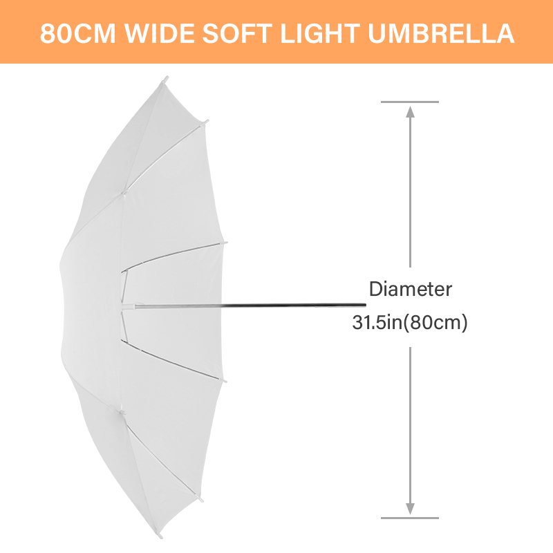 76 * 80cm X4 Transparent White – обзор и цена Photography Umbrella
