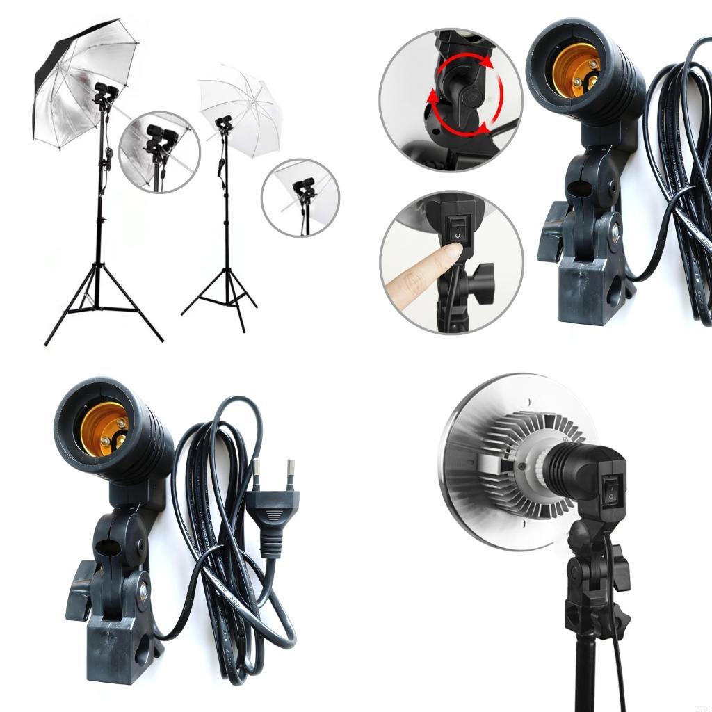  E27 Light Socket Mount with B – обзор и цена Photography Umbrella