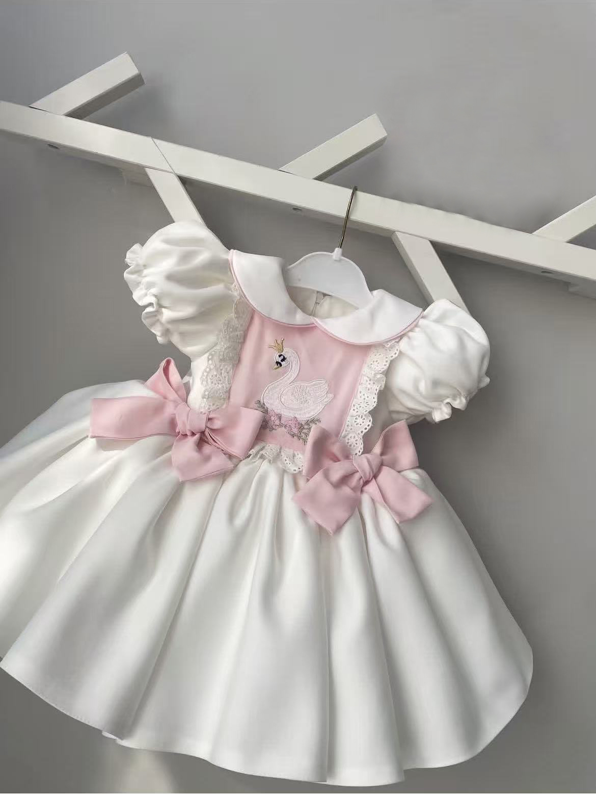 0-12Y Baby Girl Summer White S – обзор и цена Photography Vintage Style
