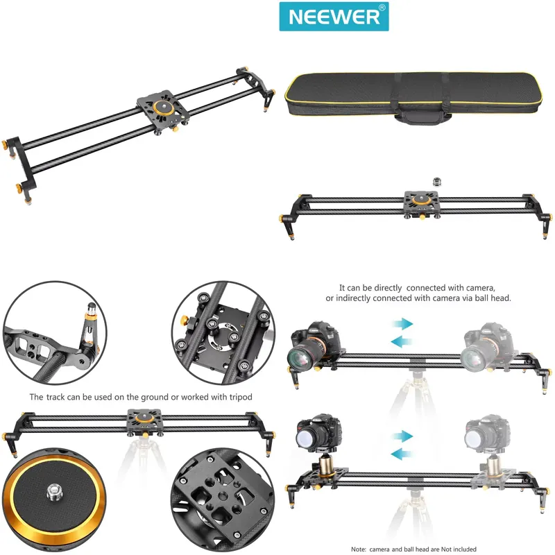 Neewer 39.4 Inches/100 Cm Carb – обзор и цена Camera Slider Rail