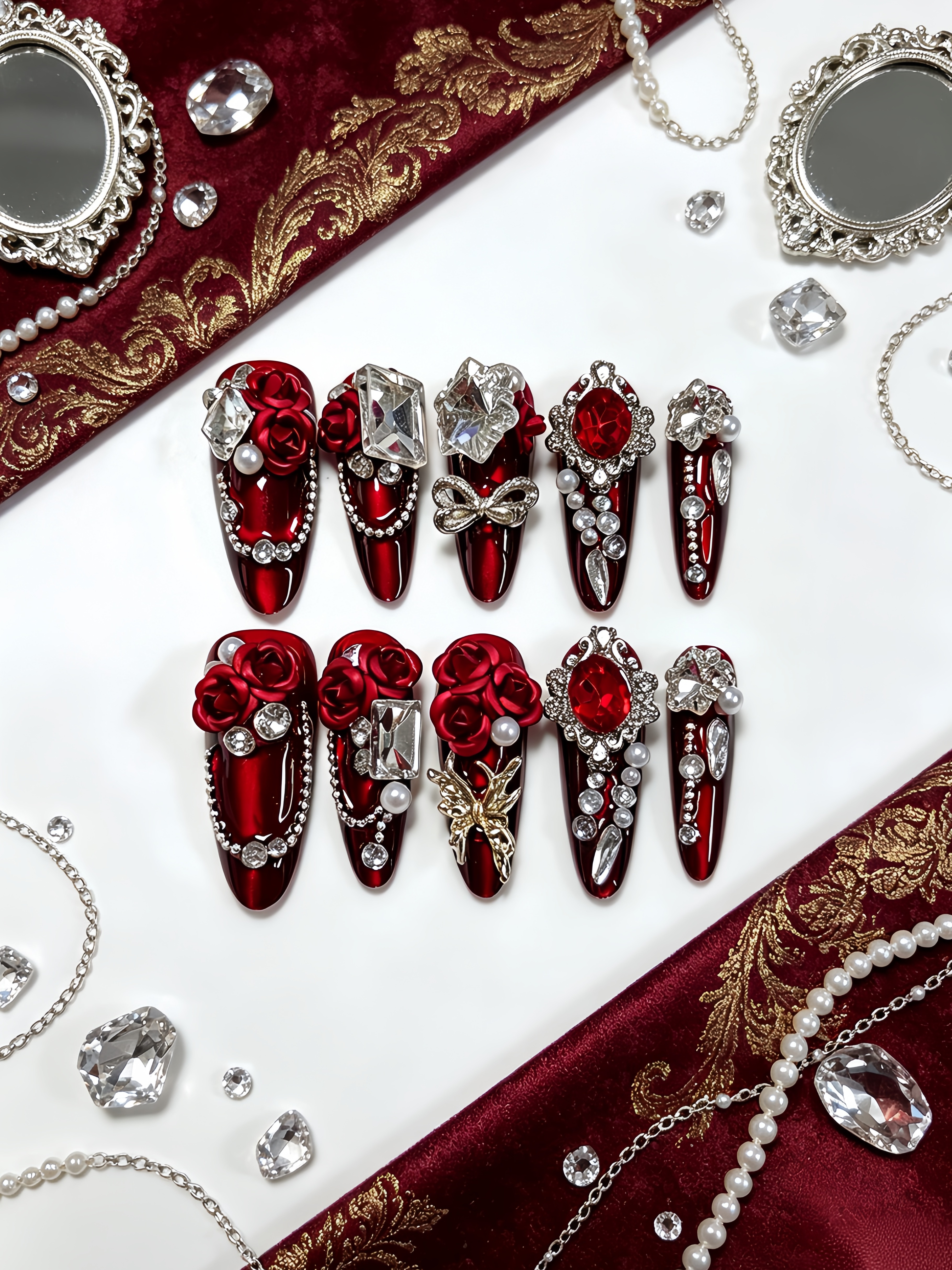 10-Piece Set, Water Drop-Shape – обзор и цена Photography Vintage Style