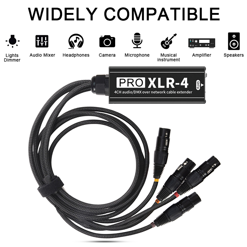 Audio 4 Channel XLR 3 Pin Mult – обзор и цена Photography Darkroom