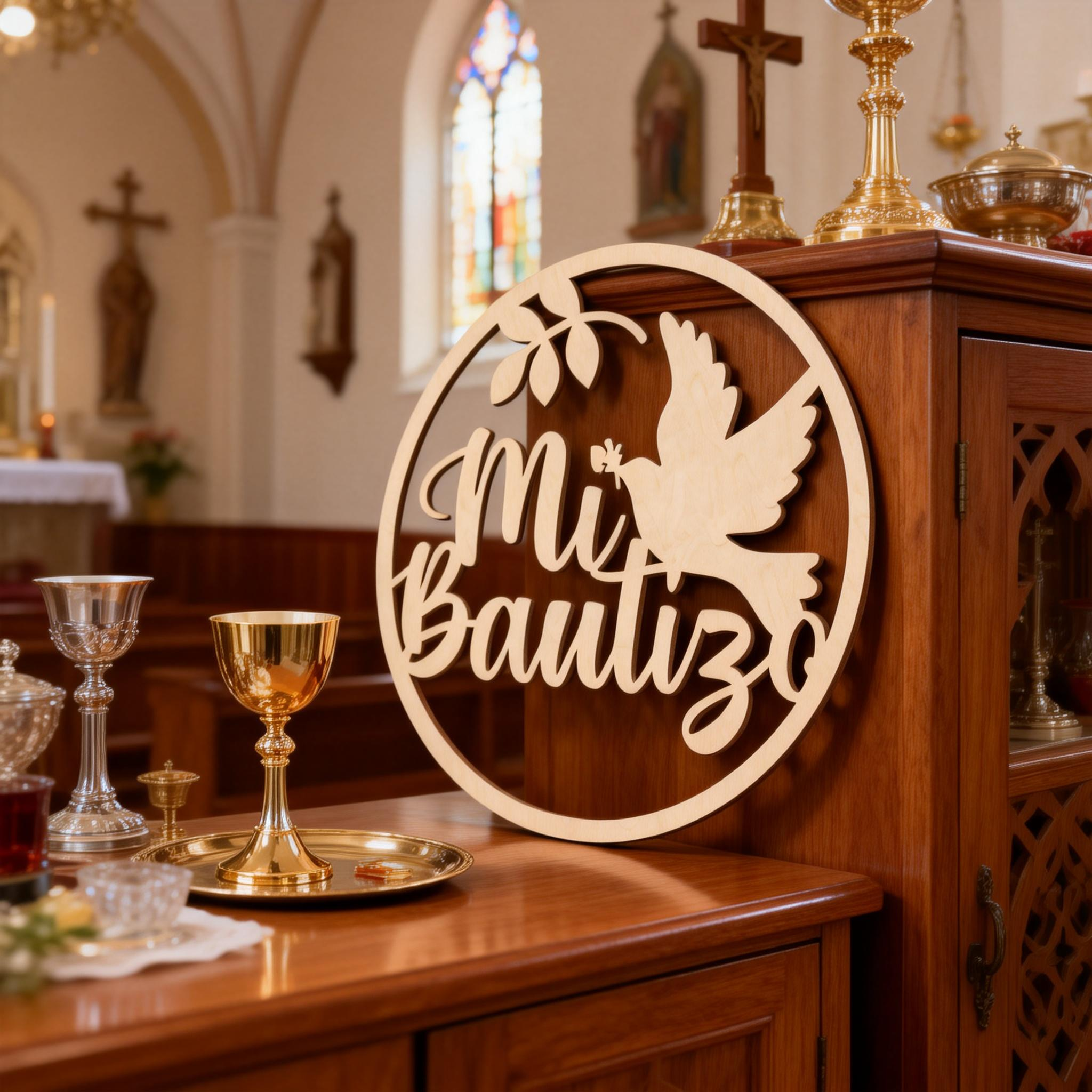 Mi Bautizo Wooden Sign, Spanis – обзор и цена Photography Prompt