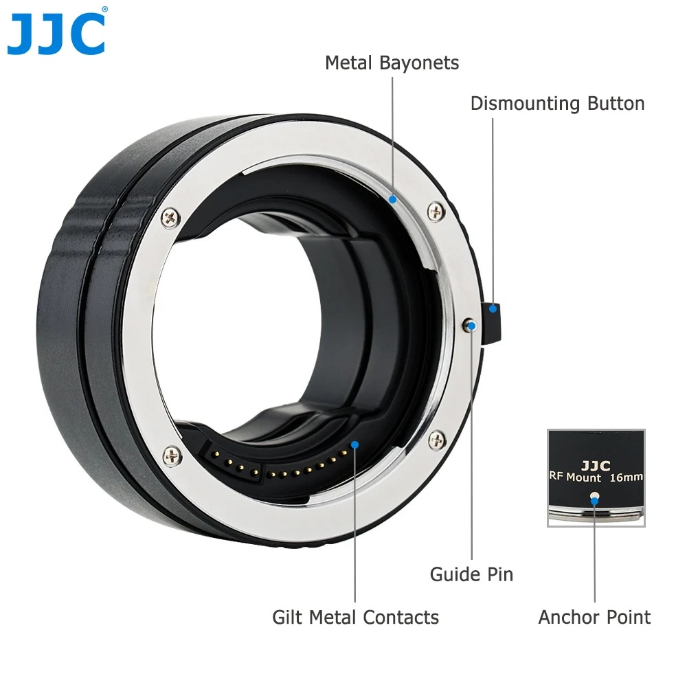 JJC RF Mount Auto Focus Macro  – обзор и цена Macro Extension Tube