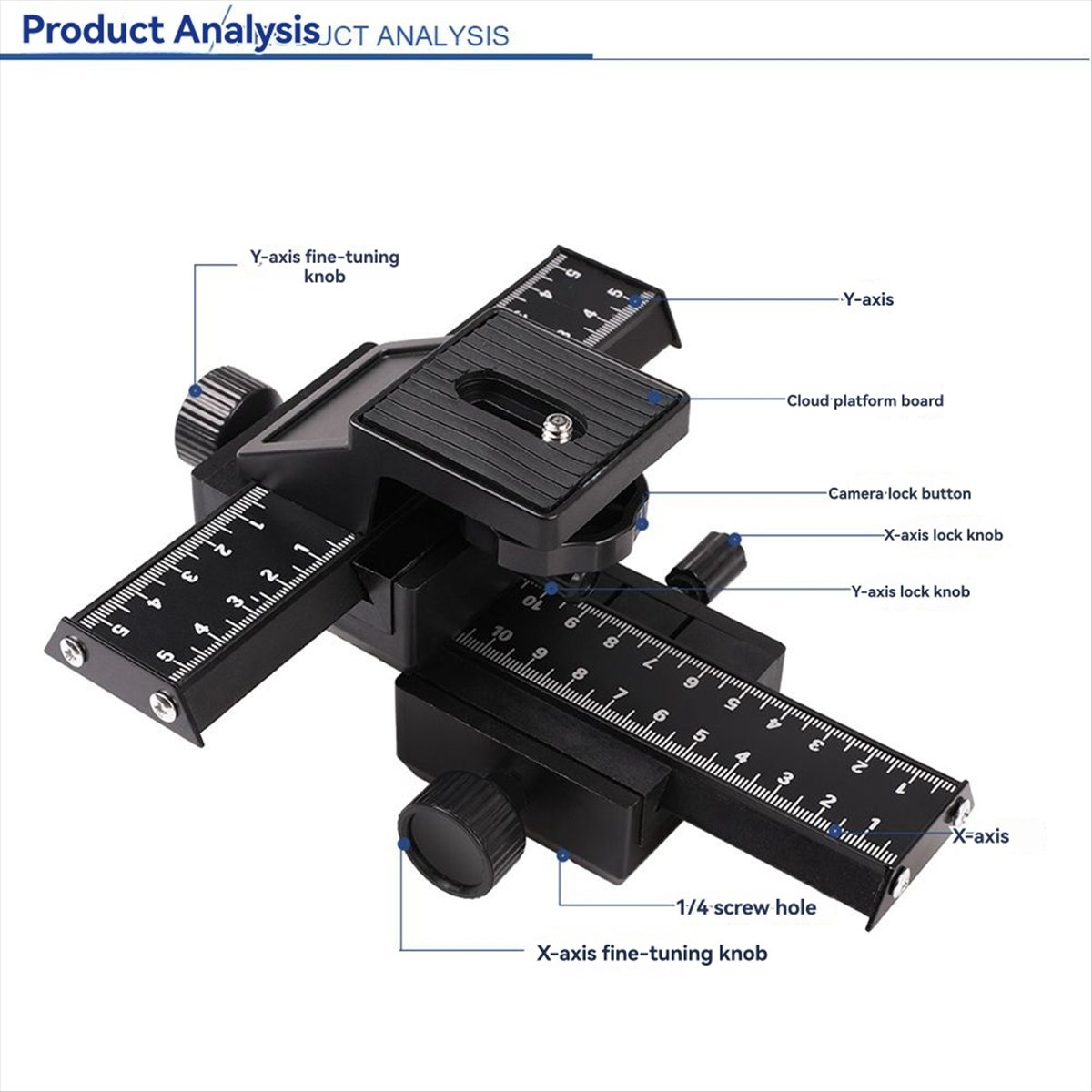 N05R 4 Way Macro Focusing Rail – обзор и цена Camera Slider Rail