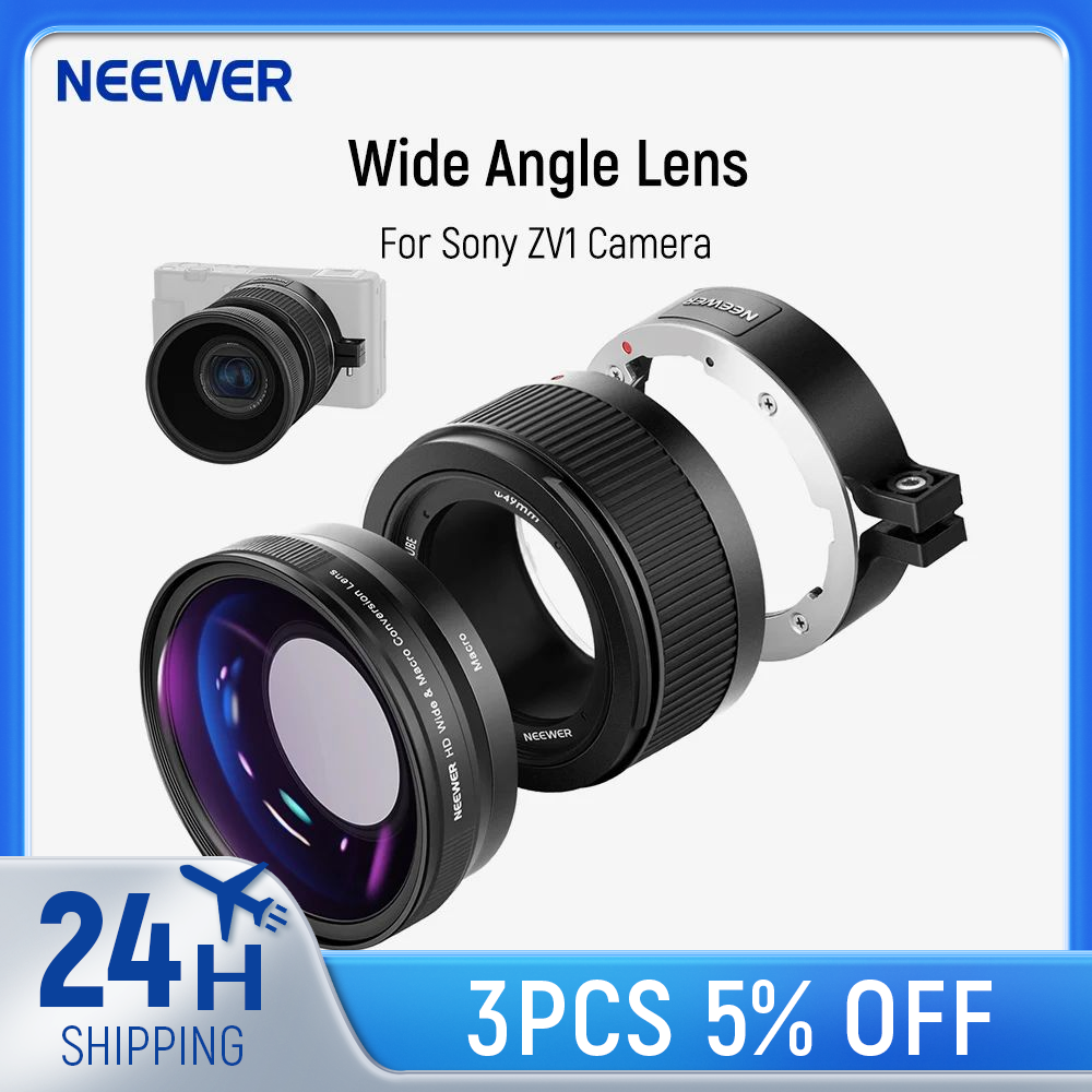 Neewer Wide Angle Lens For Son – обзор и цена Macro Extension Tube