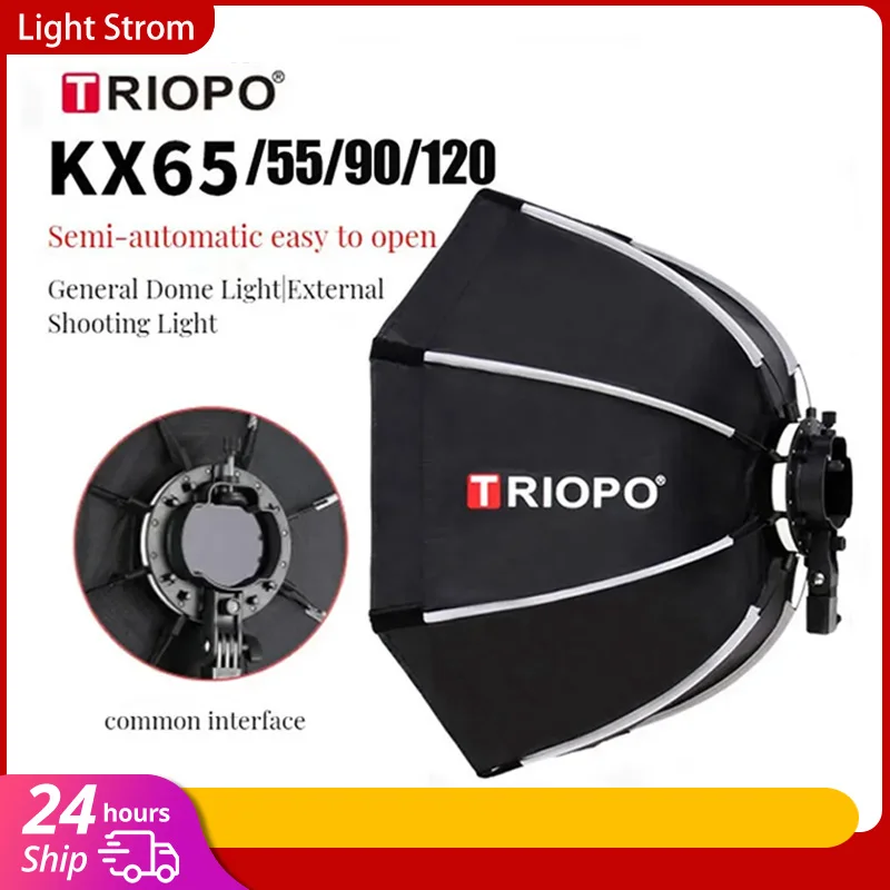 TRIOPO KX  65cm 90cm Softbox   – обзор и цена Photography Umbrella