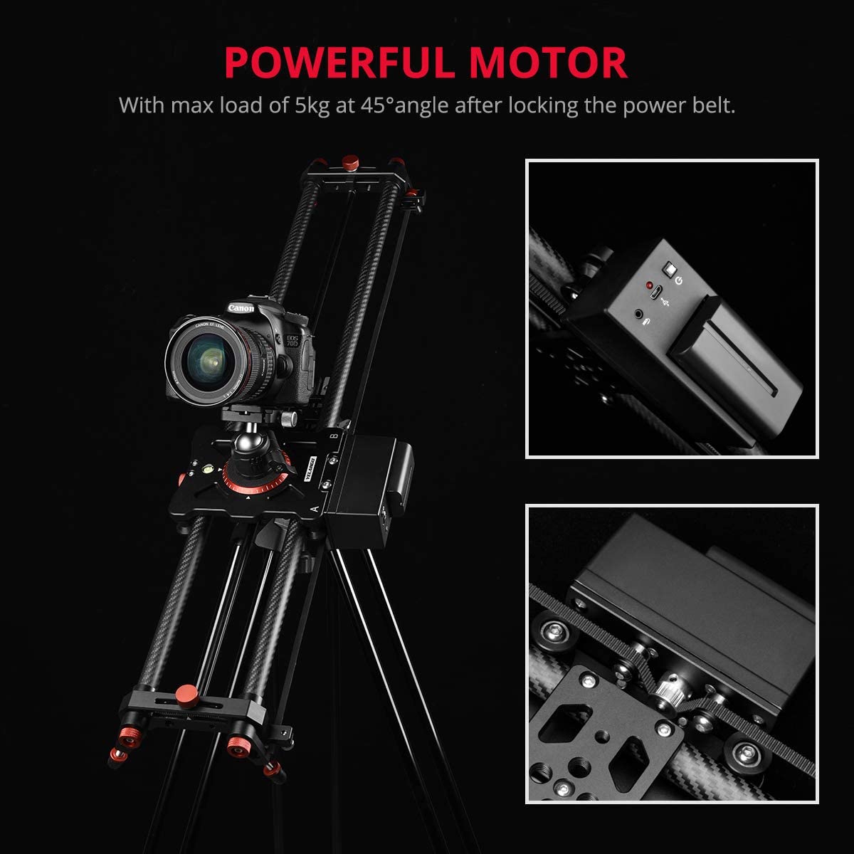 Professional Electric Camera S – обзор и цена Camera Slider Rail