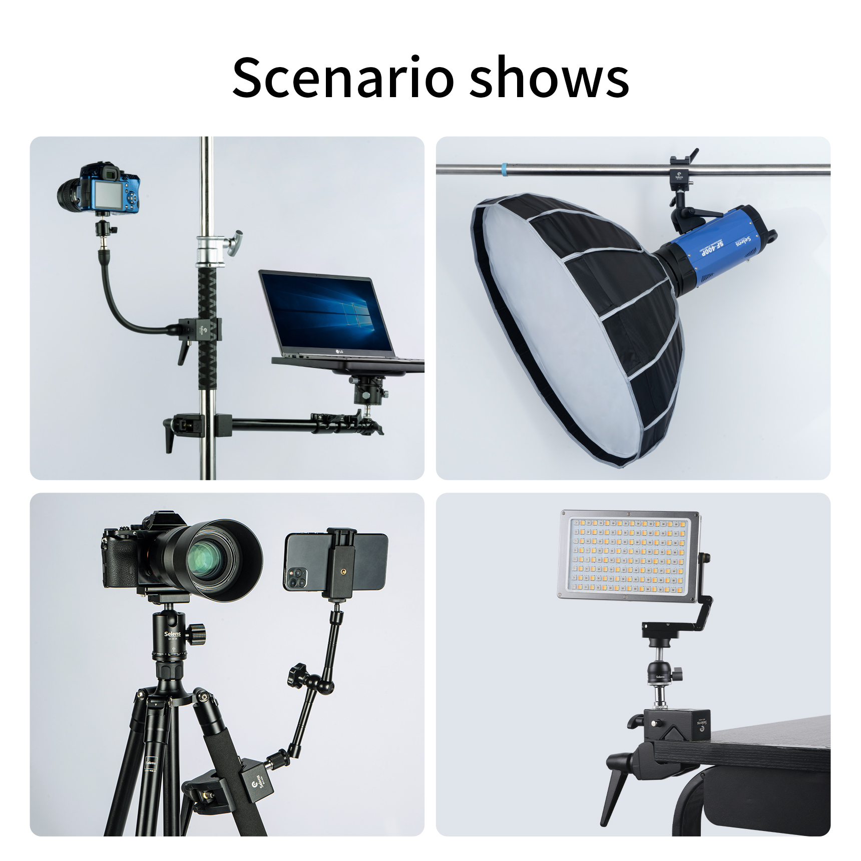 Selens Heavy-Duty Super Clamp  – обзор и цена Photography Darkroom