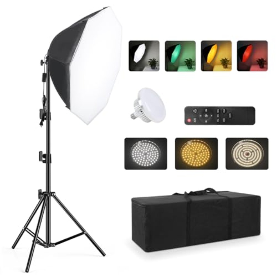 Continuous Lighting Kit for Ca – обзор и цена Photography Bulb