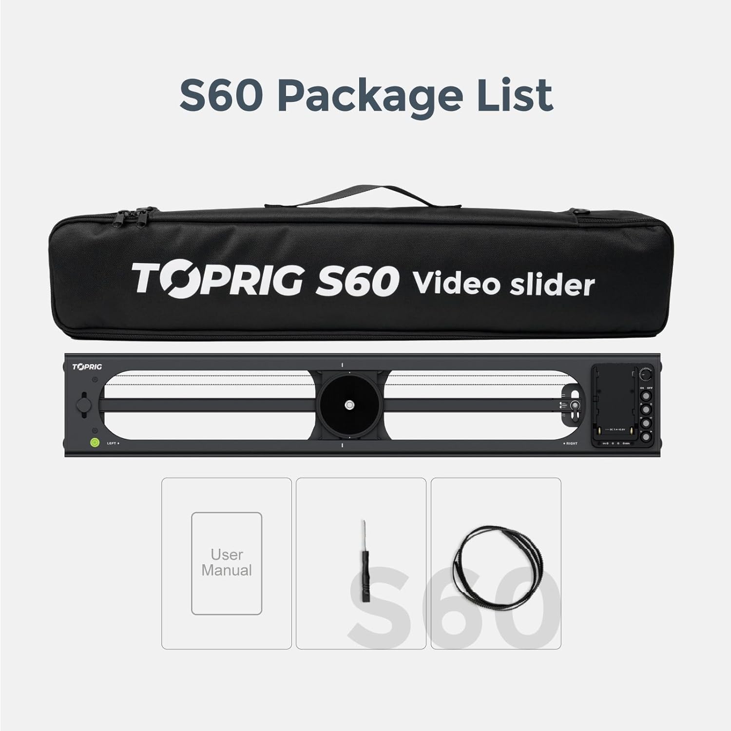 Accsoon Toprig S40 Motorized S – обзор и цена Camera Slider Rail