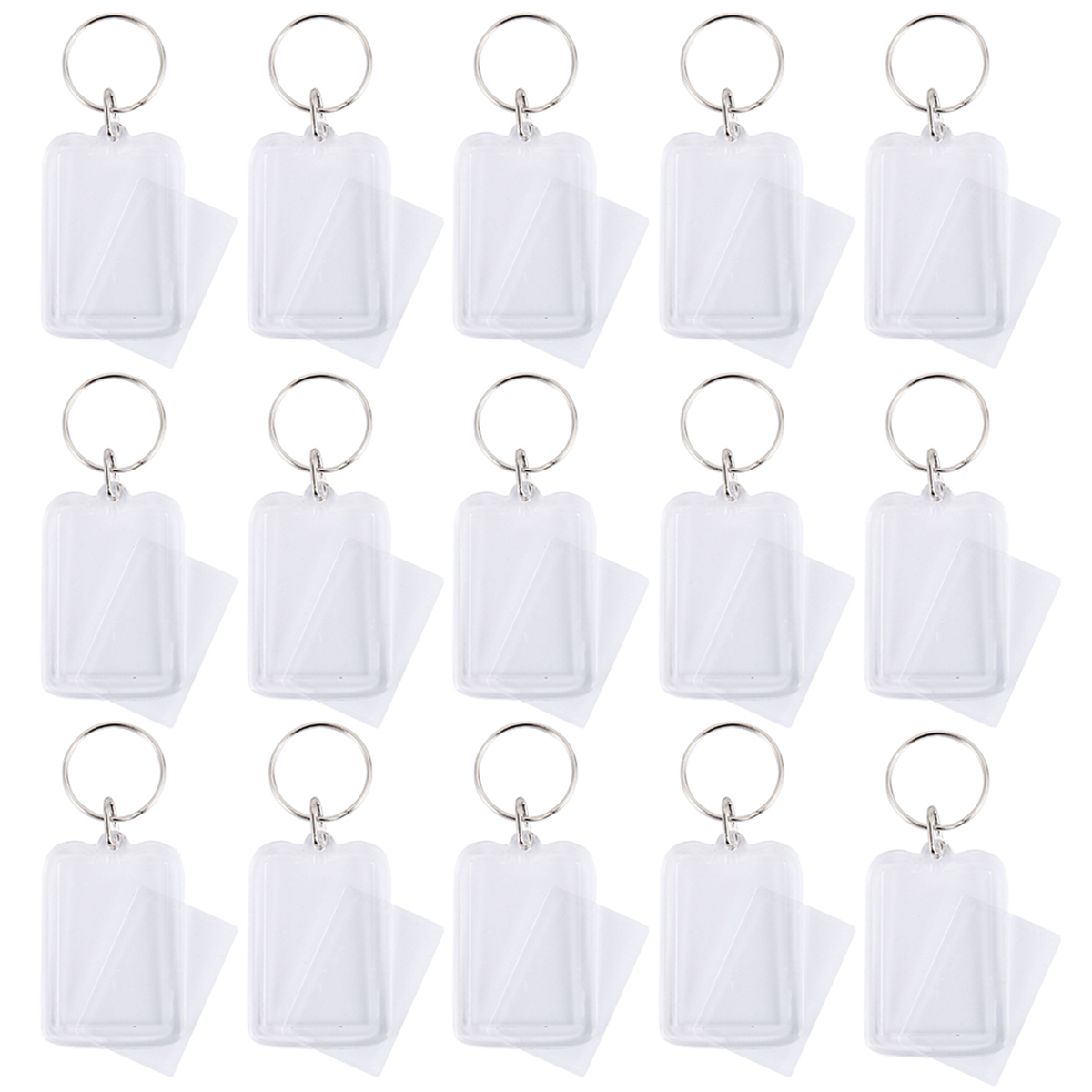 100/200pcs Blank Photo Keyring – обзор и цена Photography Hacks