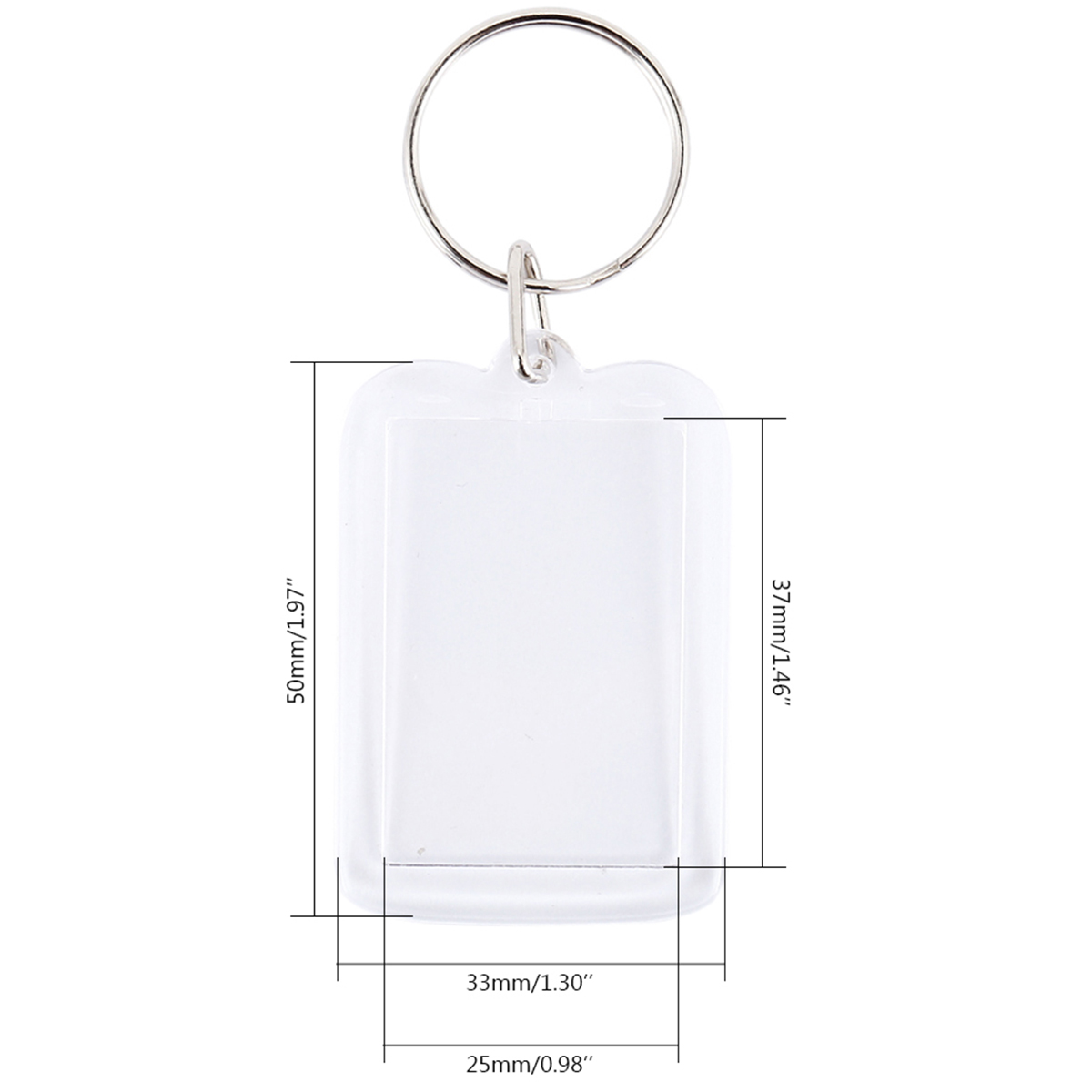 100/200pcs Blank Photo Keyring – обзор и цена Photography Hacks