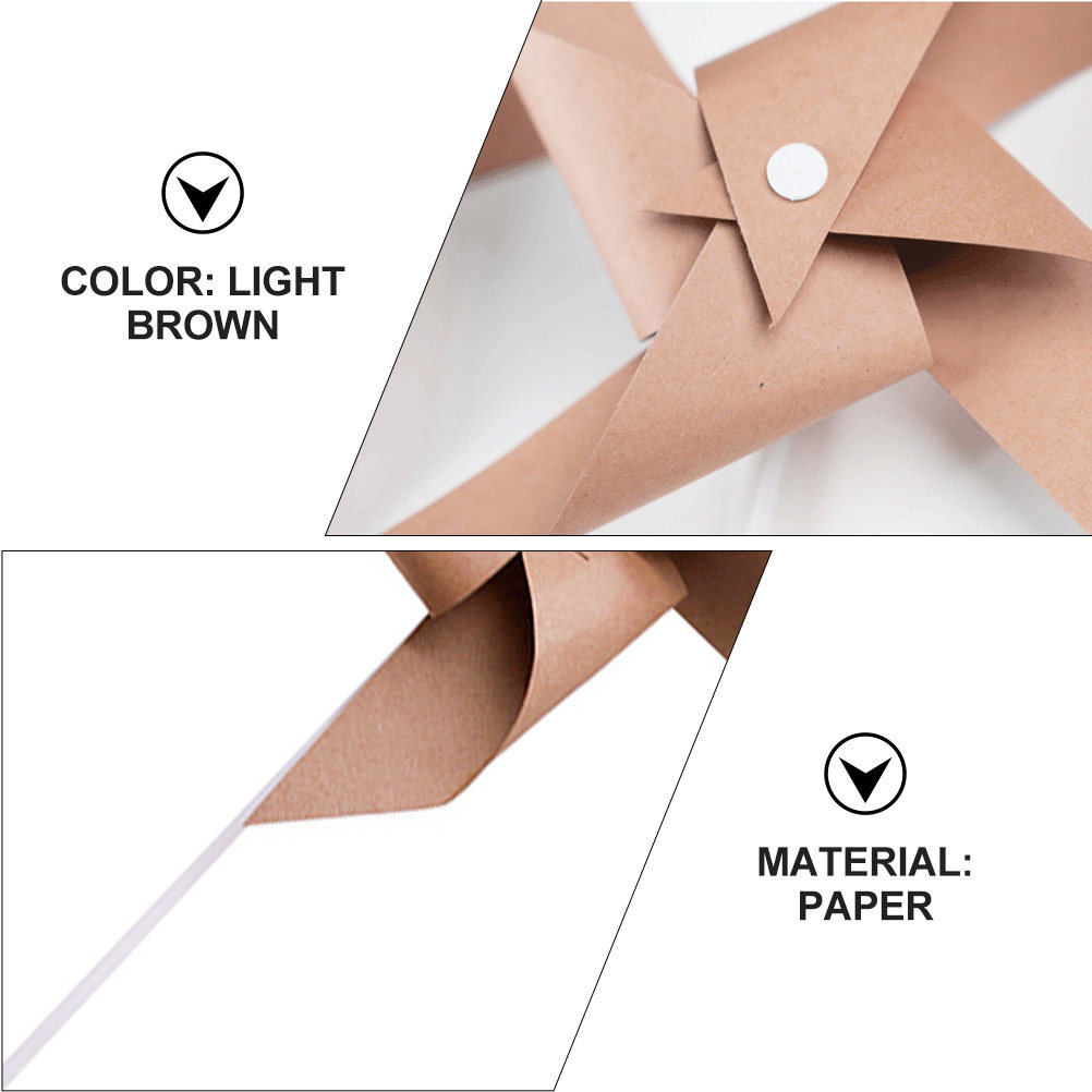 3Pcs Vintage Kraft Paper Windm – обзор и цена Photography Vintage Style
