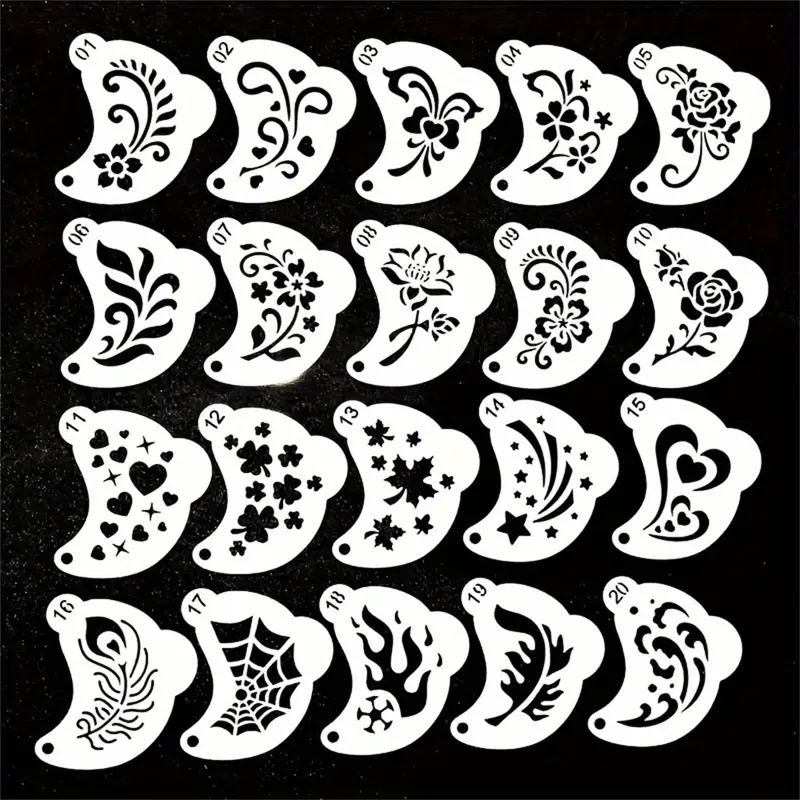 20 Reusable face painting temp – обзор и цена Photography Types