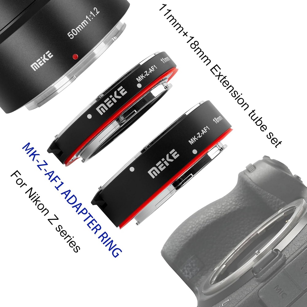 Meike MK-Z-AF1 Metal Auto Focu – обзор и цена Macro Extension Tube